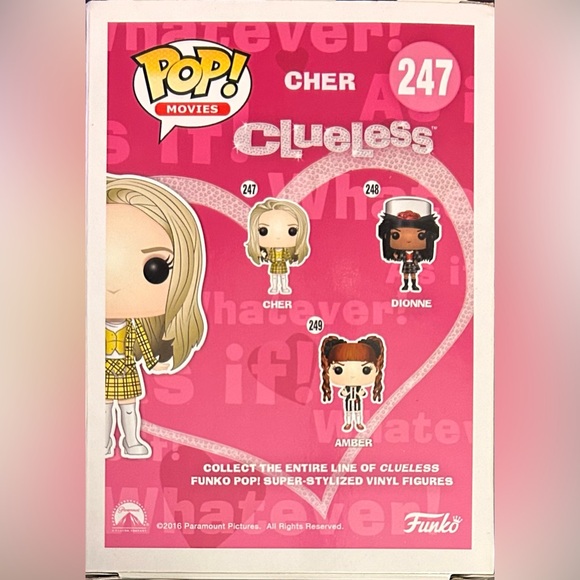 Funko Pop! Movies - Clueless Cher Horowitz in Box #247 Vinyl Figure - Picture 2 of 5